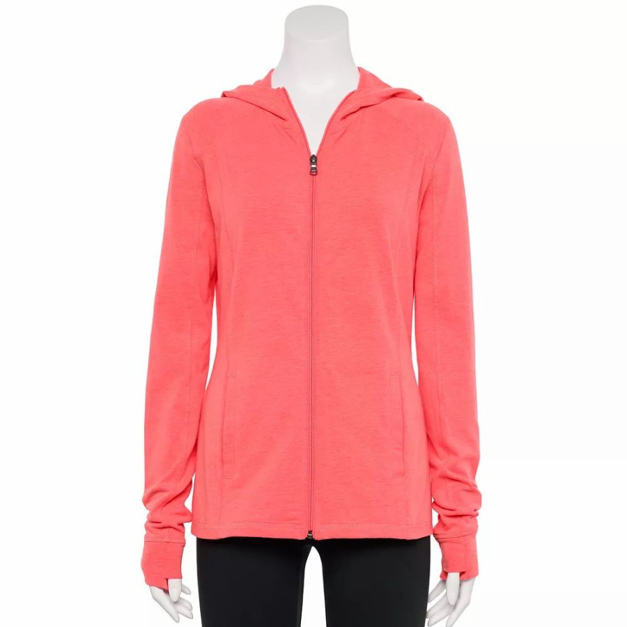 Outerwear *  Petite Tek Gear Essential Hooded Jacket ⋆ Roliclothes